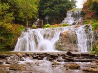 Dzhurynskyi waterfall