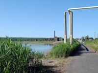 Соленые озера в Славянске